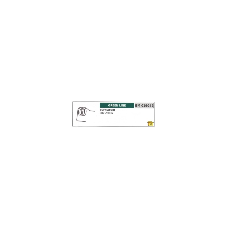 Molla saltarello avviamento GREEN LINE soffiatore EBV 260BN codice 019042