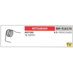 Spring for jumping starter MITSUBISHI brushcutter TB 50PFD KS03012AA003
