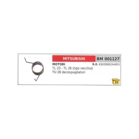 Spring for jumping starter MITSUBISHI brushcutter TL23 - TL26 - TU26 | NewgardenParts.com
