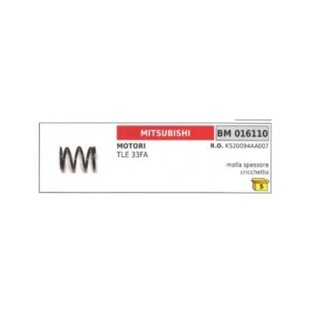 Spring shim ratchet starter MITSUBISHI brushcutter | NewgardenParts.com