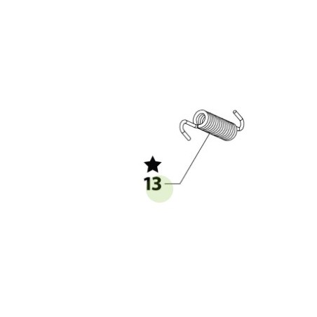 ORIGINAL ACTIVE Mähwerk-Riemenspannfeder 4200SB - 4300SB - 4800SB - 5333 SB | NewgardenParts.com