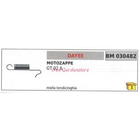 Muelle tensor correa de transmisión DAYEE motoazada GT 02 A 030482 | NewgardenParts.com