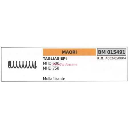 MAORI hedge trimmer tie rod spring MHD 600 750 015491 | NewgardenParts.com