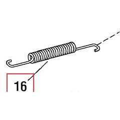 ORIGINAL BRIGGS & STRATTON Rasenmähertraktorfeder 165X79MA | NewgardenParts.com