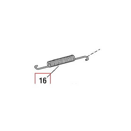 ORIGINAL BRIGGS & STRATTON Rasenmähertraktorfeder 165X79MA | NewgardenParts.com