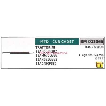 MTD selbstfahrende Zugfeder Rasentraktor Rasenmäher Mähwerk 021065 | NewgardenParts.com