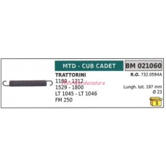 MTD selbstfahrende Traktionsfeder Rasentraktor Rasenmäher 1180 021060 | NewgardenParts.com