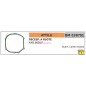 Engine cover gasket ATTILA brushcutter AXB 5616F 038701