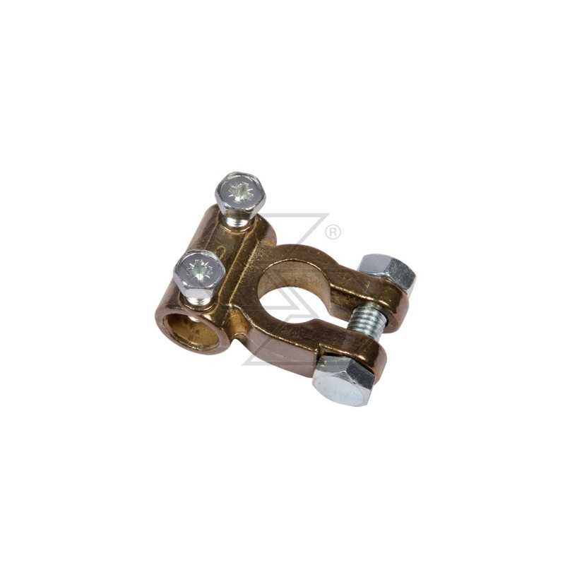 Brass battery clamp positive pole cod. A28222