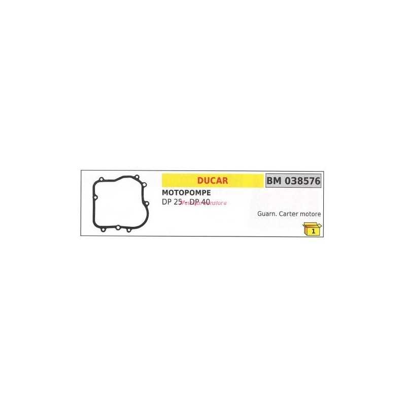 Crankcase gasket DUCAR motor pump DP 25 40 038576