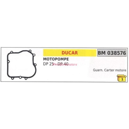 Guarnizione carter motore DUCAR motopompa DP 25 40 038576 | NewgardenParts.com