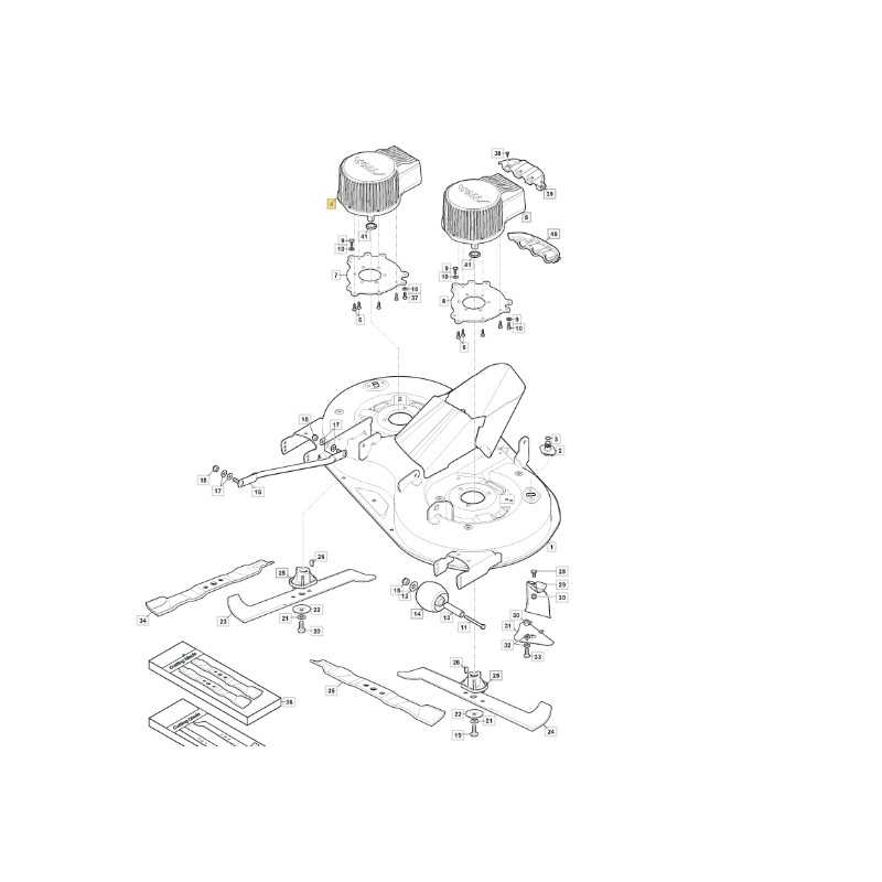 Right-hand blade drive motor ORIGINAL STIGA ESTATE 384e 118563745/1