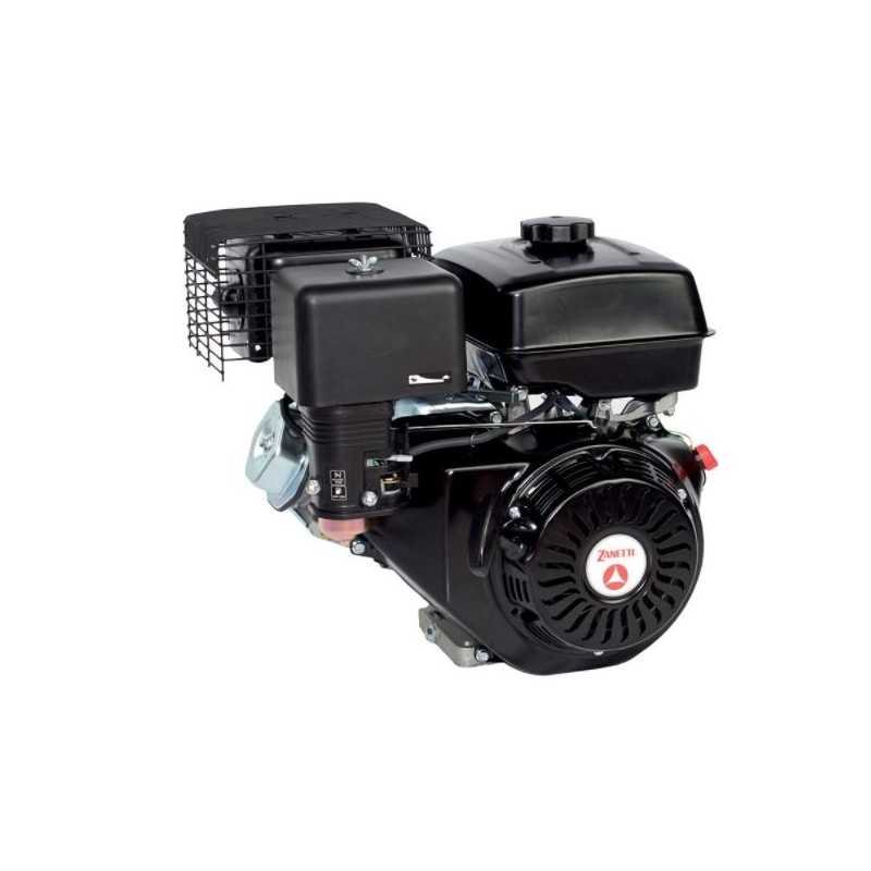 Kompletter Benzinmotor ZANETTI ZBM 420 C1MEV horizontale konische Welle Ø 23