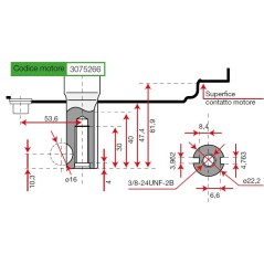 Motore COMPLETO Emak K805 OHV tagliaerba 196cc albero speciale 22x66 | NewgardenParts.com
