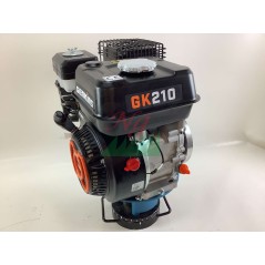 Motor GENKINS GK210 completo eje horizontal 212 cc eje cónico Ø 23 | NewgardenParts.com