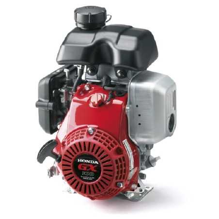 Complete Honda engine GX100 horizontal shaft heavy flywheel with muffler | NewgardenParts.com