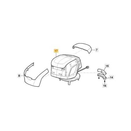 ORIGINAL STIGA cortacésped sin cable motor 381270019/1 | NewgardenParts.com