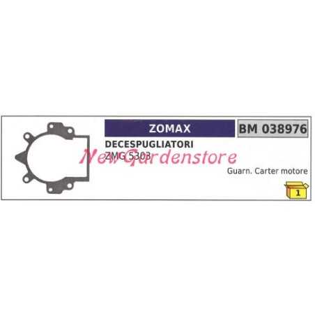 Gasket engine crankcase ZOMAX brushcutter ZMG 5303 038976 | NewgardenParts.com