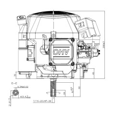 Motore ST400 completo STIGA LONCIN TRE0702 414cc 14,5 HP trattorino tagliaerba | NewgardenParts.com