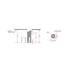 Complete engine LONCIN TRE0701 heavy duty flywheel 432cc vertical shaft | NewgardenParts.com