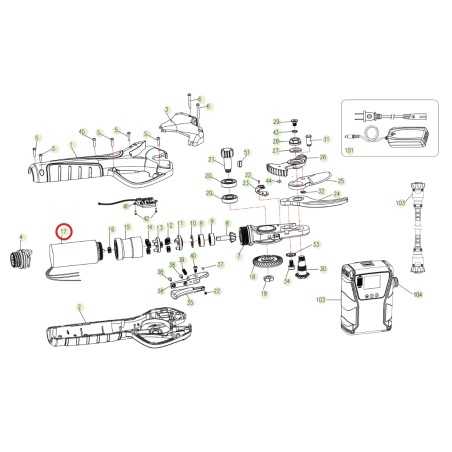 Moteur électrique ciseaux ORIGINAL ACTIVE modèle tigercut 40 025513 | NewgardenParts.com