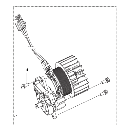 COMPLETE ENGINE 538631101 HUSQVARNA ORIGINAL | NewgardenParts.com