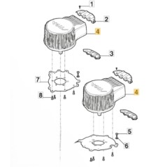 MOTORE LAME SX MP/SD EL ORIGINALE STIGA | NewgardenParts.com