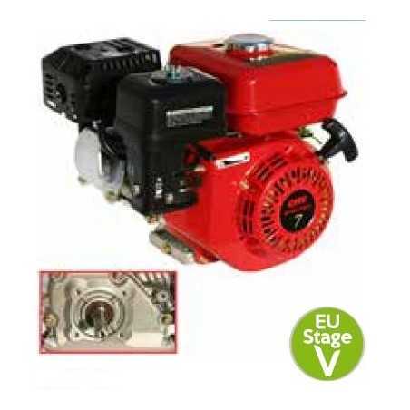 LAUNTOP moteur essence complet arbre cylindrique horizontal 19x60 208 cc 7 Hp | NewgardenParts.com