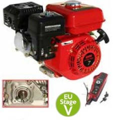 Motore LAUNTOP completo benzina albero orizzontale cilindrico 19x60 208cc | NewgardenParts.com