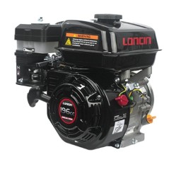 LONCIN moteur conique 23mm 196cc complet avec recul horizontal essence | NewgardenParts.com