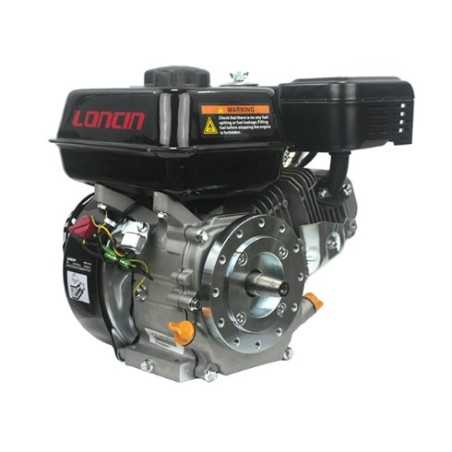 LONCIN Moteur Conique 23mm 212cc Complet Essence Arracheuse Horizontale