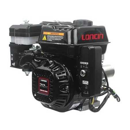 LONCIN motor conical 23mm 212cc complete gasoline pull + electric | NewgardenParts.com