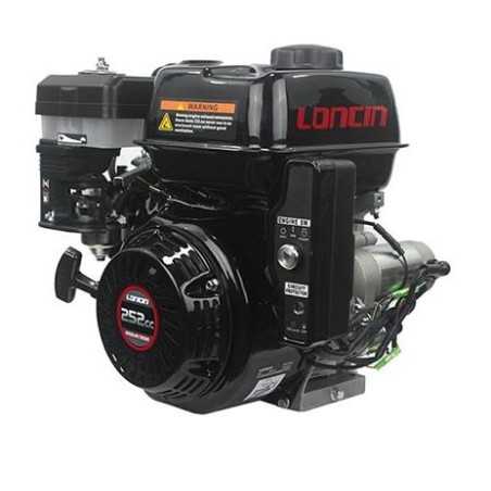 LONCIN motor conical 23mm 252cc complete petrol + electric | NewgardenParts.com