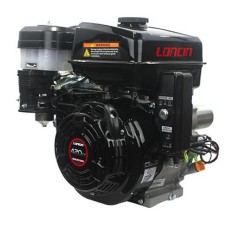 LONCIN moteur conique 23mm 420cc 12.3 Hp complete petrol recoil+electric | NewgardenParts.com