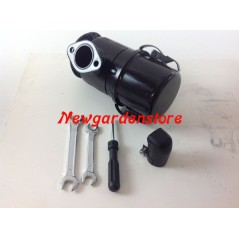 Moteur ZANETTI DIESEL ZDM70C1ME pour tracteur à pied avec démarrage électrique | NewgardenParts.com