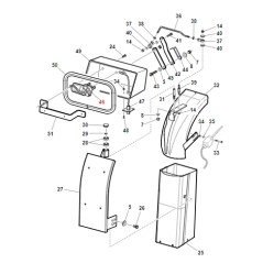 Motore tergicristallo PG SR ORIGINALE GIANNI FERRARI BFB 00777800243 | NewgardenParts.com