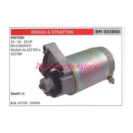 B&S Anlasser 14PS Rasentraktor Rasenmäher Mäher 003860 | NewgardenParts.com