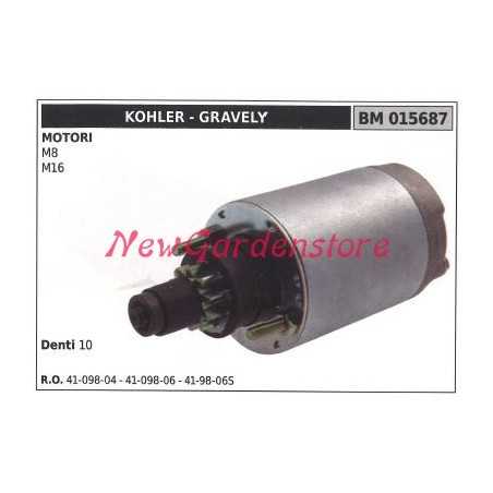 KOHLER Anlasser Rasentraktor Rasenmäher M8 M16 015687 | NewgardenParts.com