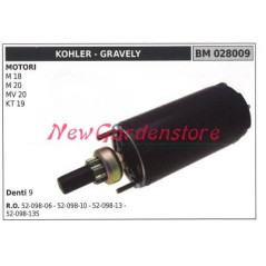 KOHLER moteur de démarrage tracteur de pelouse tondeuse M18 20 MV20 028009