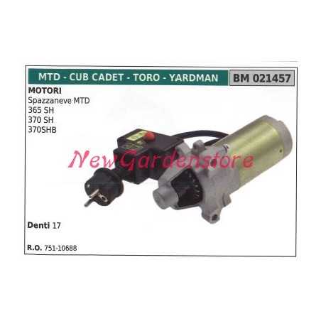 MTD starter motor mtd 365 SH 370 SH 370SHB 021457 | NewgardenParts.com