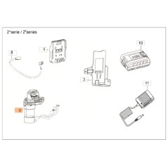 Motorino avviamento tagliaerba modelli G48TKE ORIGINALE EMAK L66152071 | NewgardenParts.com