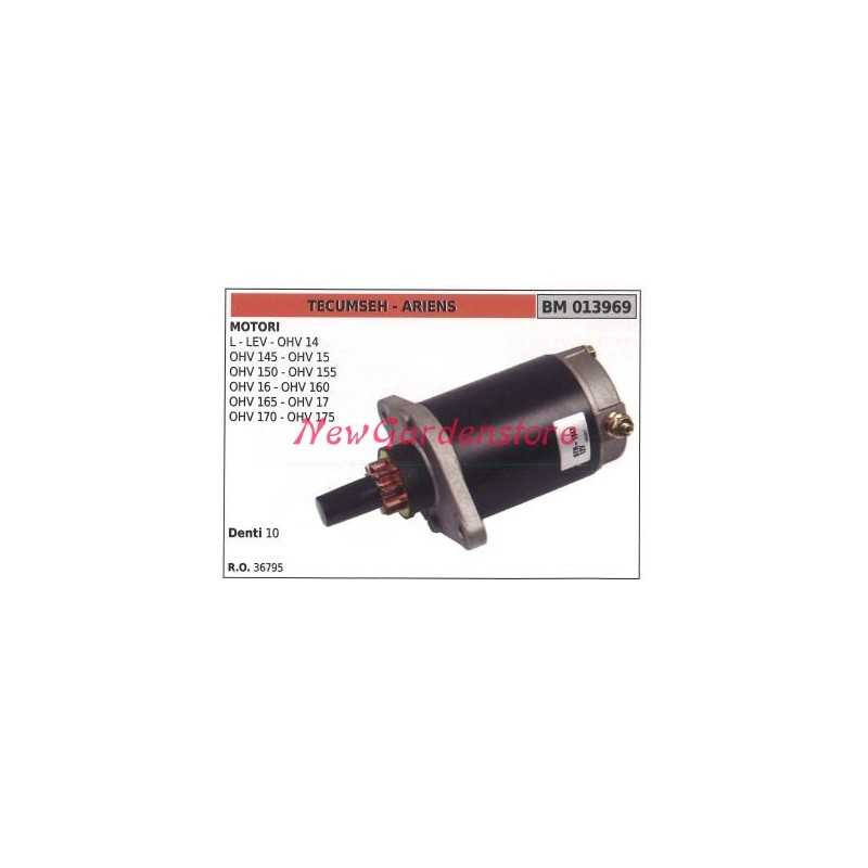 Starter motor TECUMSEH lawn tractor lawn mower L LEV OHV 14 013969