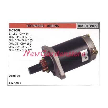 Motor de arranque TECUMSEH tractor cortacésped L LEV OHV 14 013969 | NewgardenParts.com