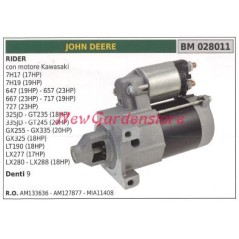 Lawn tractor starter motor KWSK 7H17 028011 | NewgardenParts.com