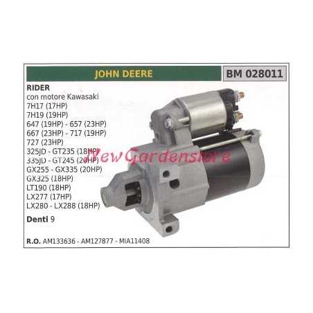 Lawn tractor starter motor KWSK 7H17 028011 | NewgardenParts.com