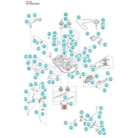 BLADE HUB WITH SCREWS 547317101 ORIGINAL HUSQVARNA | NewgardenParts.com