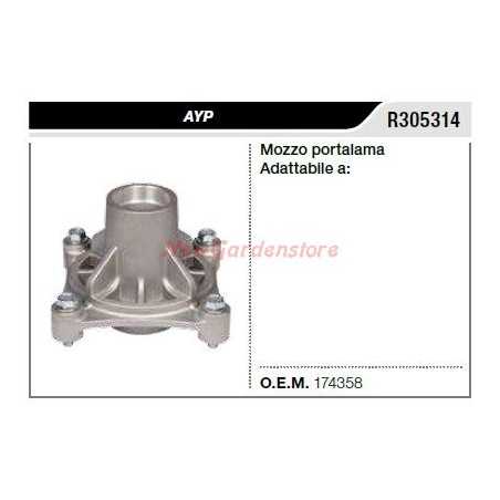 Mozzo portalama AYP trattorino rasaerba tagliaerba R305314 | NewgardenParts.com