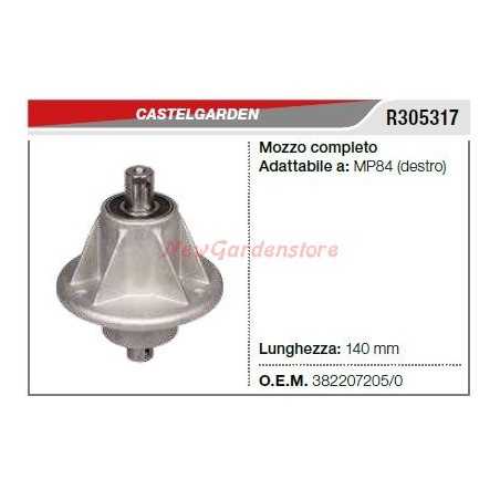 Messernabe CASTELGARDEN Rasentraktormäher MP84 DX R305317 | NewgardenParts.com