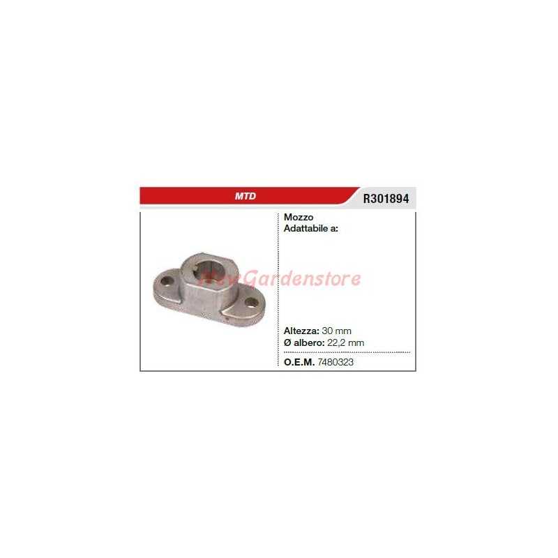 MTD R301894 lawnmower mower mower blade holder hub