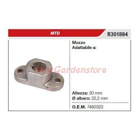 MTD R301894 Rasenmäher Mähwerk Klingenhalter Nabe | NewgardenParts.com